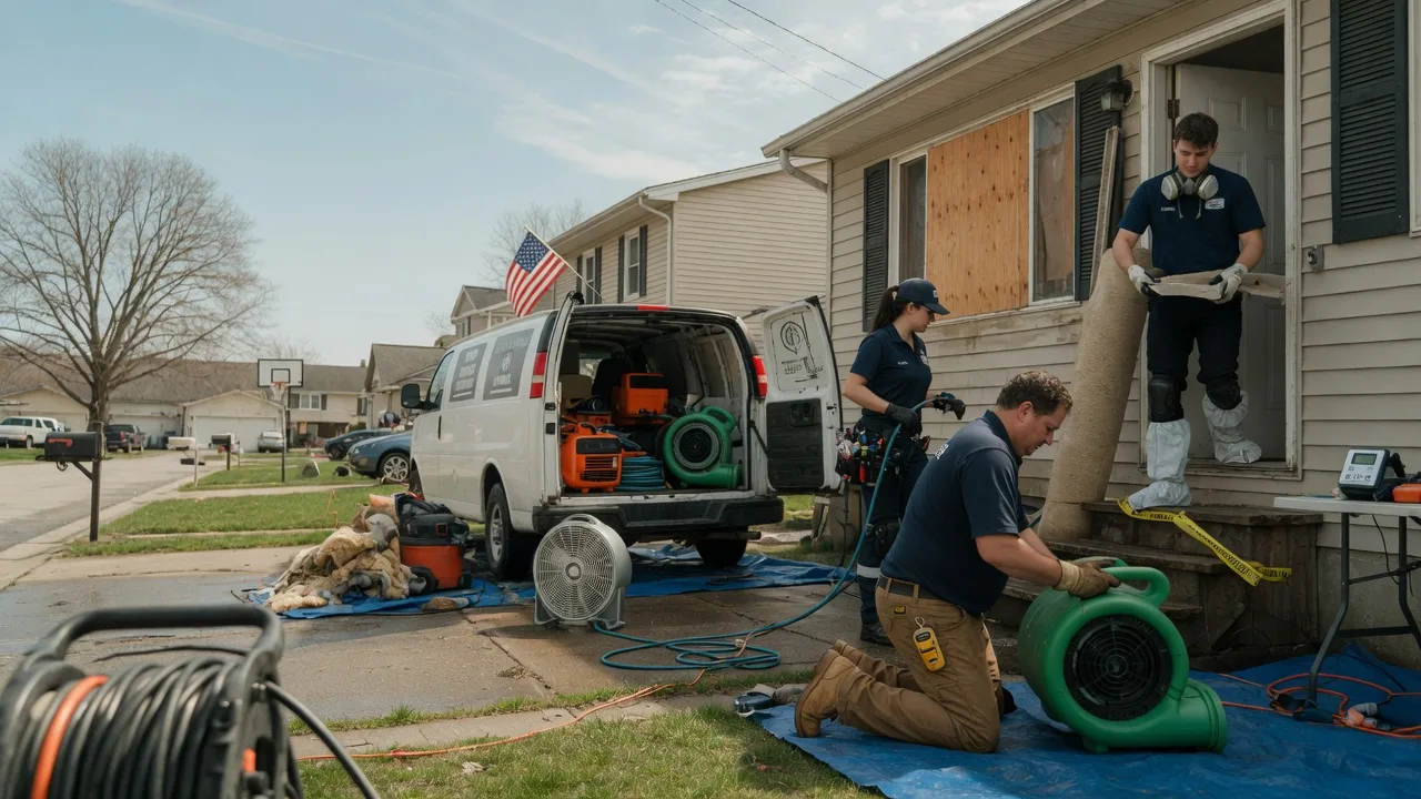 Water Damage Restoration in Middletown, RI near me